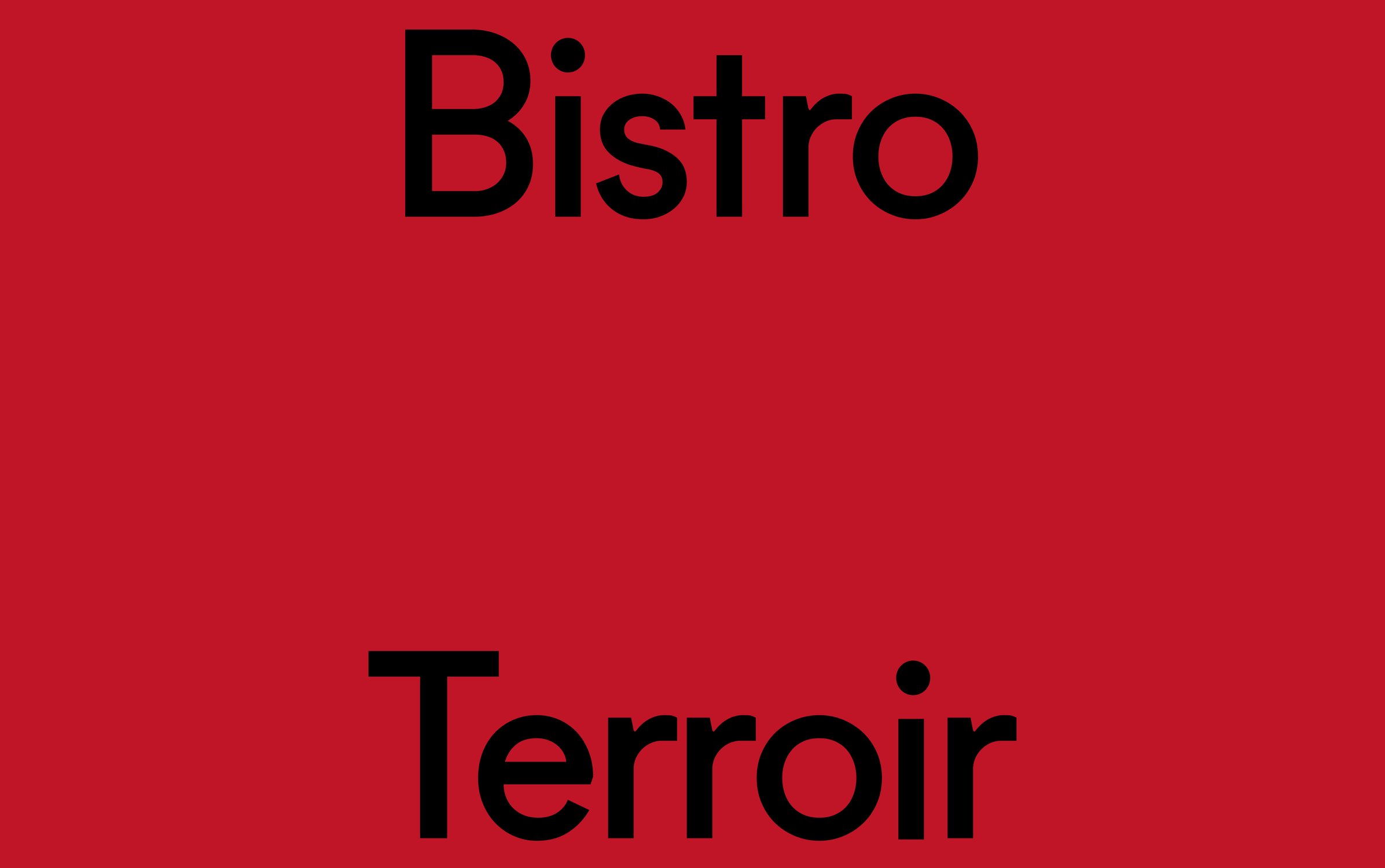 Bistro Terroir Identity