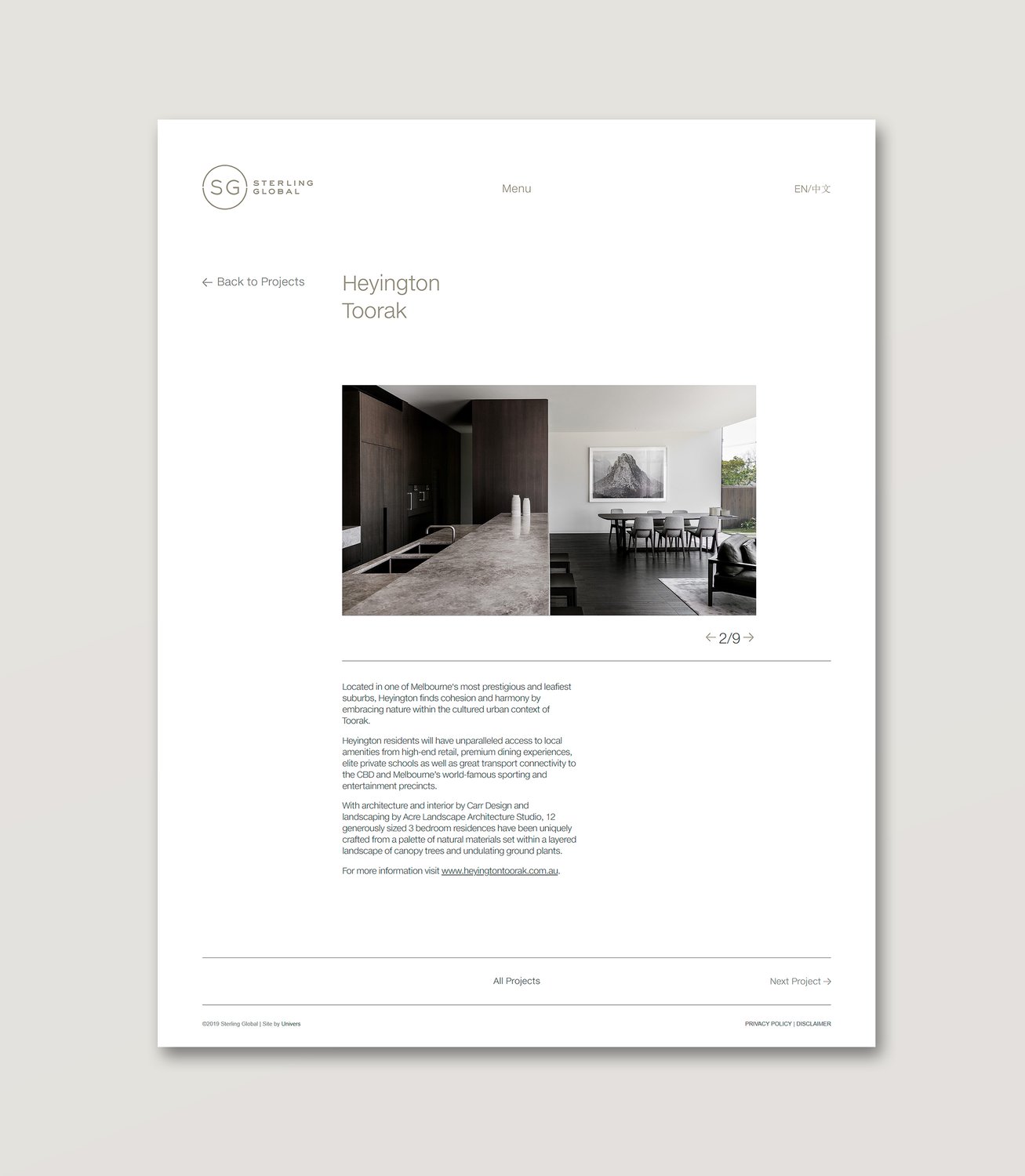 Sterling Global Property & Development