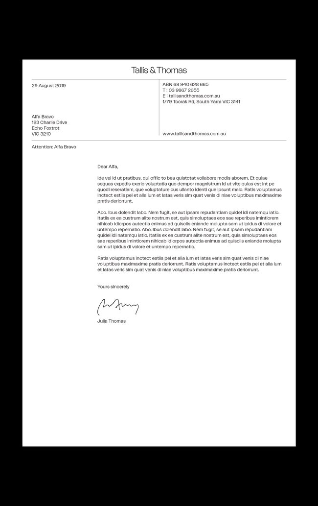 Tallis & Thomas Architecture